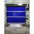 Tissu en PVC industriel enroulé la porte enroulée